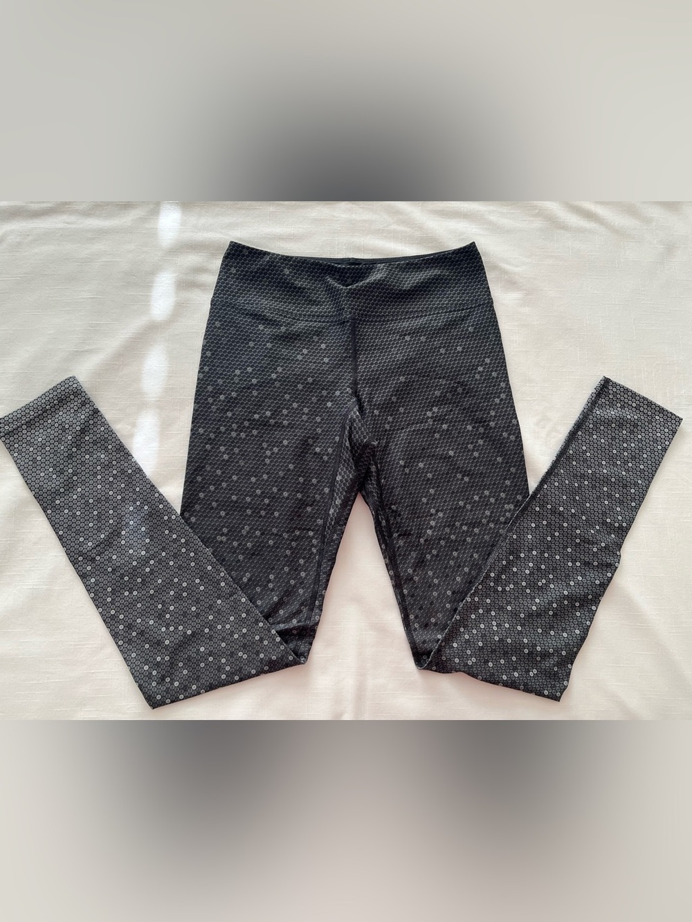 Eagle Rock Werkshop Black Beads Triathlon Full Length Leggings-Size XS